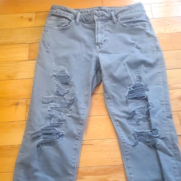 Jeans pants American eagle SKINNY Size 29×32 Strech Very good conditions Gray - Picture 7 of 15